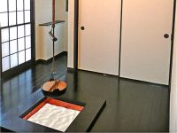 囲炉裏と土間のある家