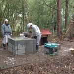 流山市　三本松古墳　御稲荷様移設工事