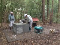 流山市 三本松古墳 御稲荷様移設工事