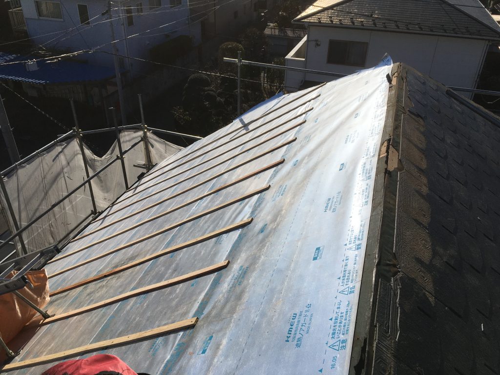 屋根遮熱リフォーム