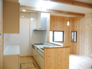 無垢材が広がる住まいへのリフォーム