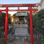 江戸川区　鳥居・灯篭交換工事