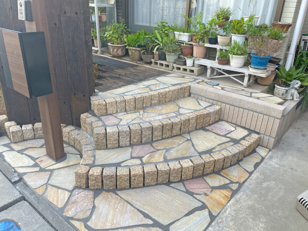 蓮田市　デザイン外構リフォーム