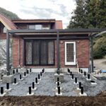 開閉式ルーフ・人工木ウッドデッキリフォーム「パティオムーヴ・エコウッド」